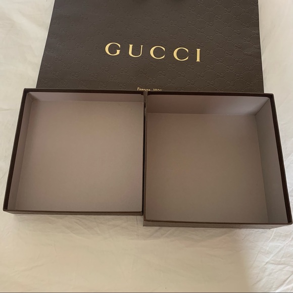 Gucci Firenze 1921 Box and Paper Bag - Picture 6 of 13